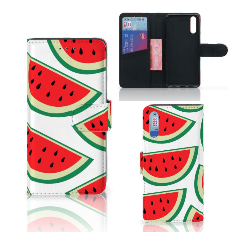 Huawei P20 Book Cover Watermelons