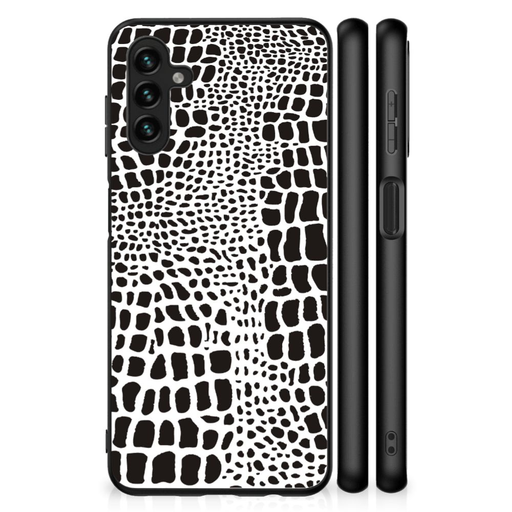 Samsung Galaxy A13 5G | A04s Dierenprint Telefoonhoesje Slangenprint