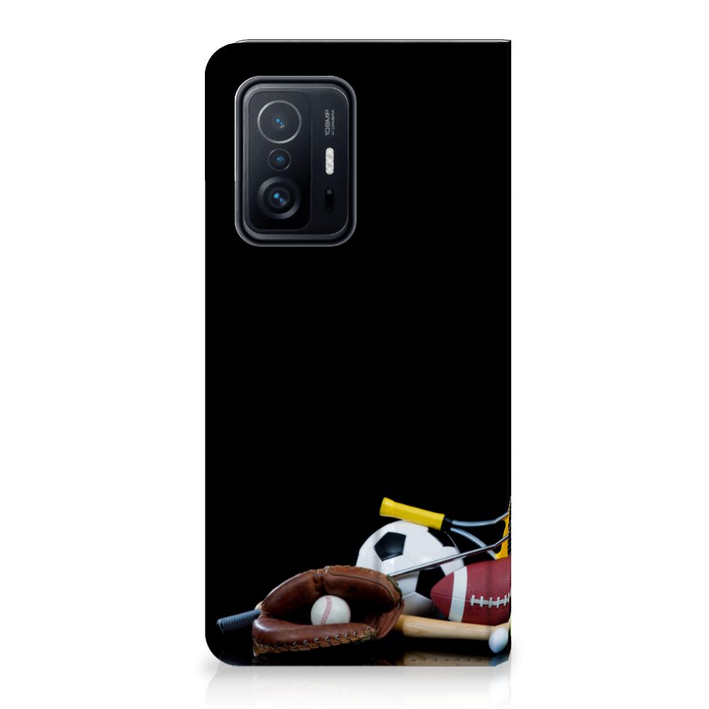 Xiaomi 11T | Xiaomi 11T Pro Hippe Standcase Sports with various sports equipment design.