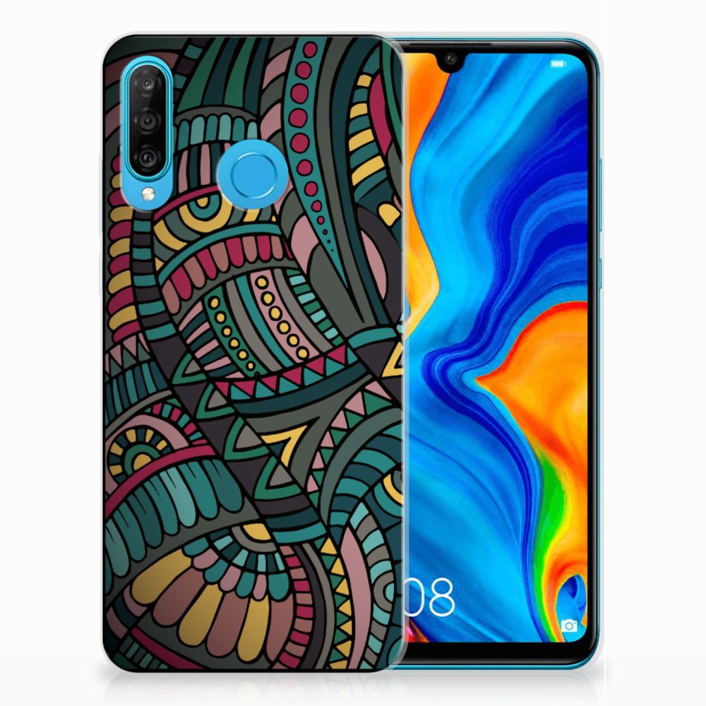 Huawei P30 Lite TPU bumper Aztec