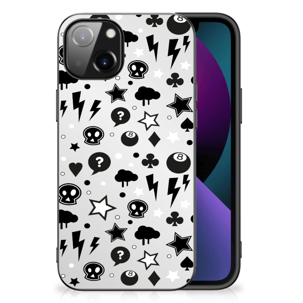 Telefoonhoesje Apple iPhone 13 Silver Punk B2C Telecom