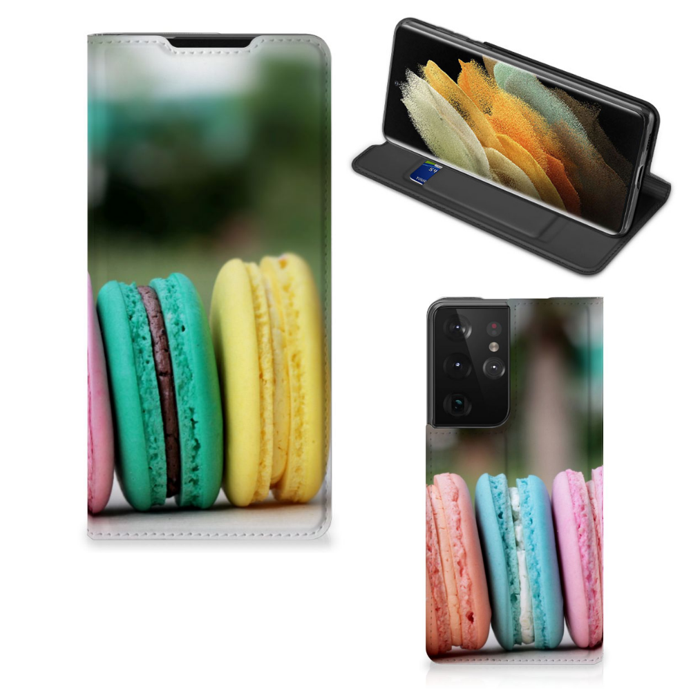 Samsung Galaxy S21 Ultra Flip Style Cover Macarons - B2C Telecom