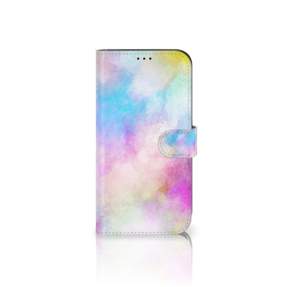 Hoesje iPhone 13 Pro Max Watercolor Light met een kleurrijk pastel ontwerp.