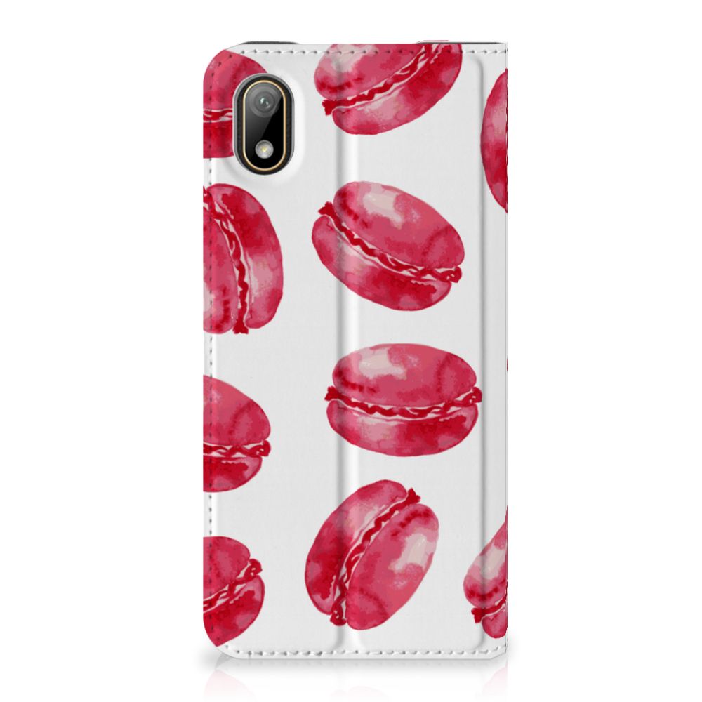 Huawei Y5 (2019) Flip Style Cover Pink Macarons - B2C Telecom