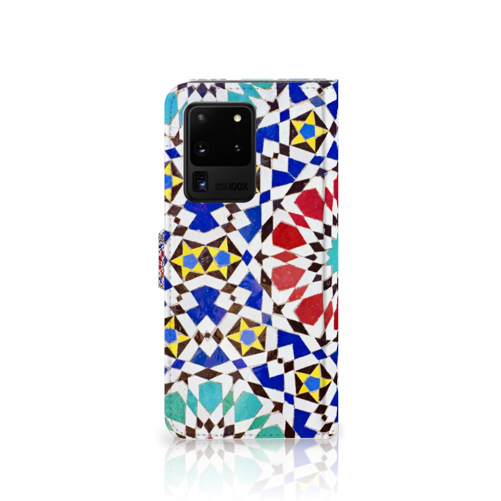 Samsung Galaxy S20 Ultra Bookcase Mozaïek