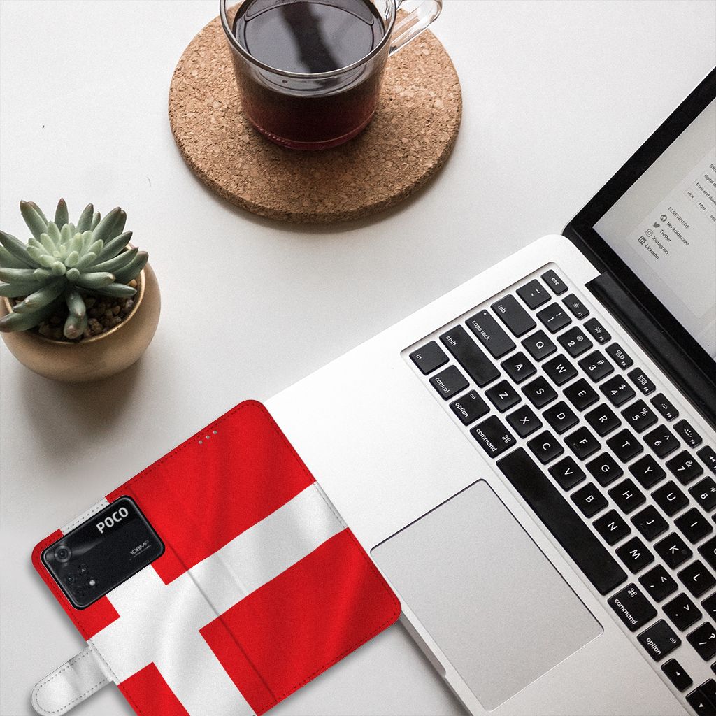 Xiaomi Poco X4 Pro 5G Bookstyle Case Denemarken