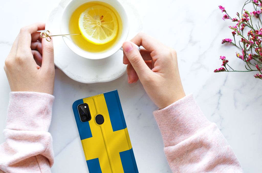 Samsung Galaxy M30s | M21 Standcase Zweden - B2C Telecom