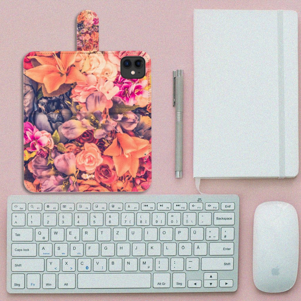 Apple iPhone 11 Hoesje Bosje Bloemen