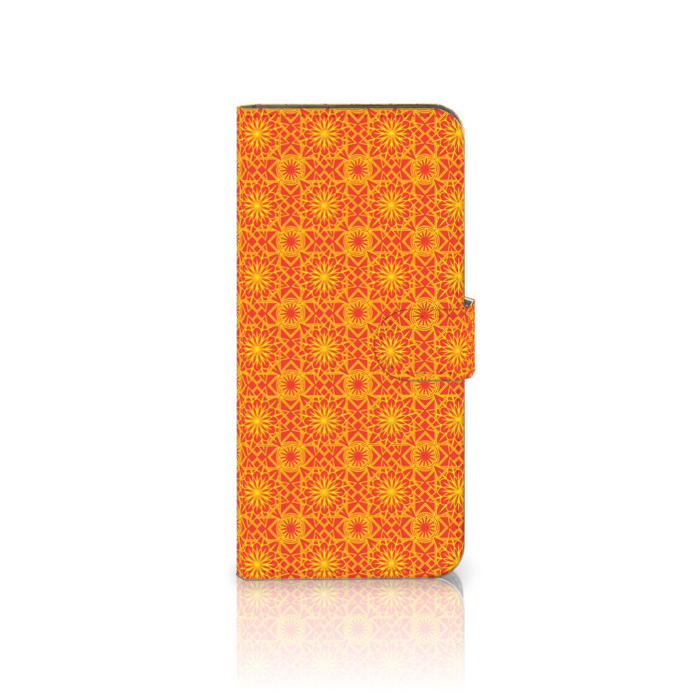 Motorola Edge 20 Lite Telefoon Hoesje Batik Oranje