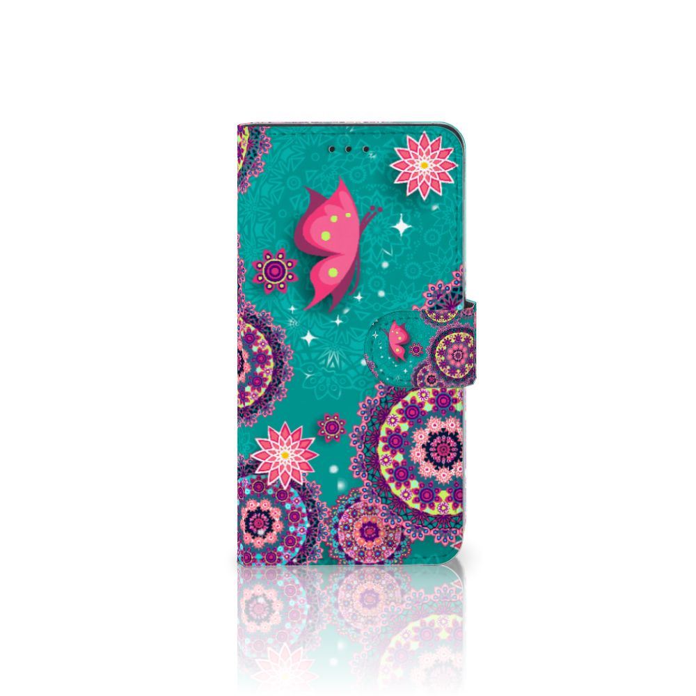 Huawei P10 Lite Hoesje Cirkels en Vlinders