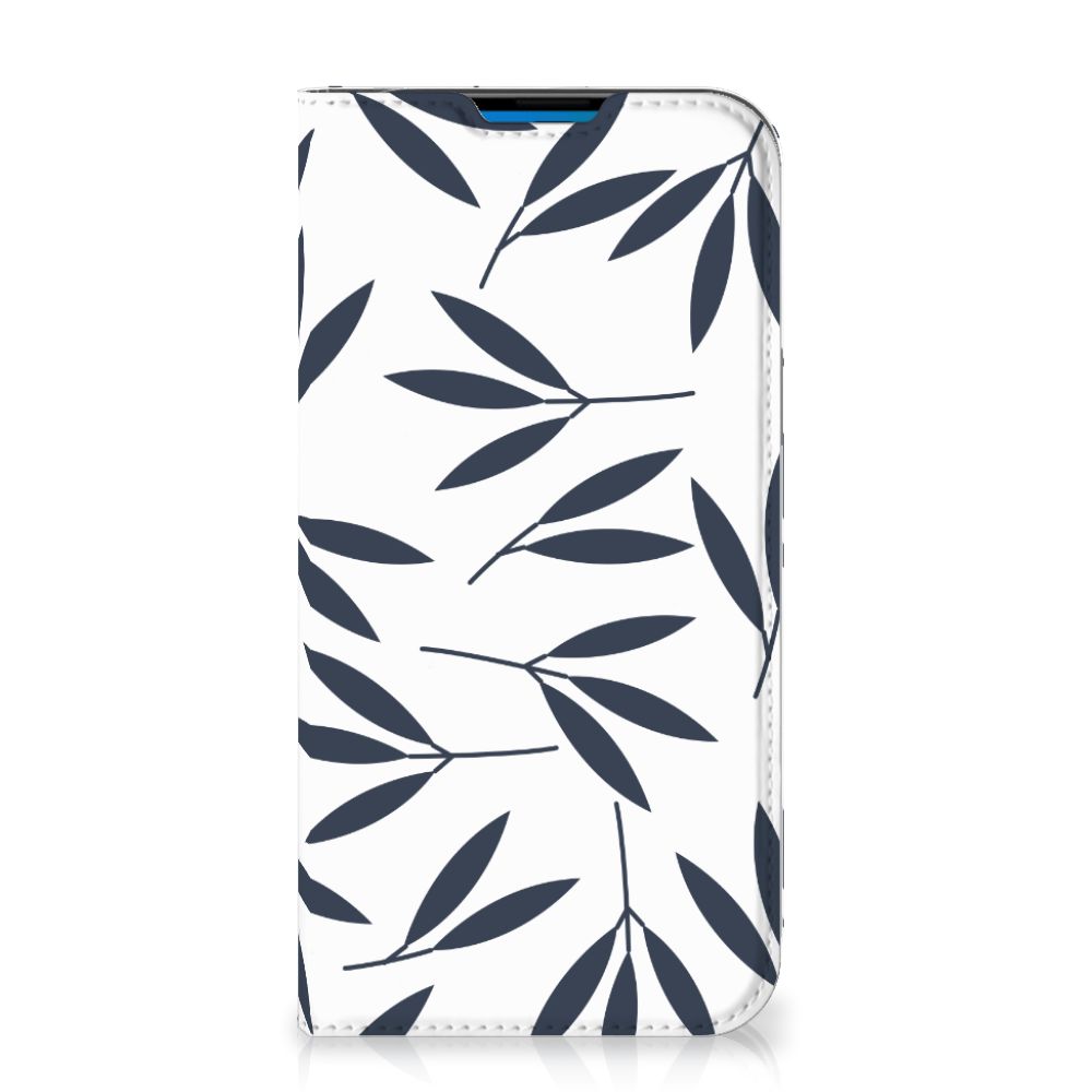 iPhone 14 Pro Max Smart Cover Leaves Blue - B2C Telecom