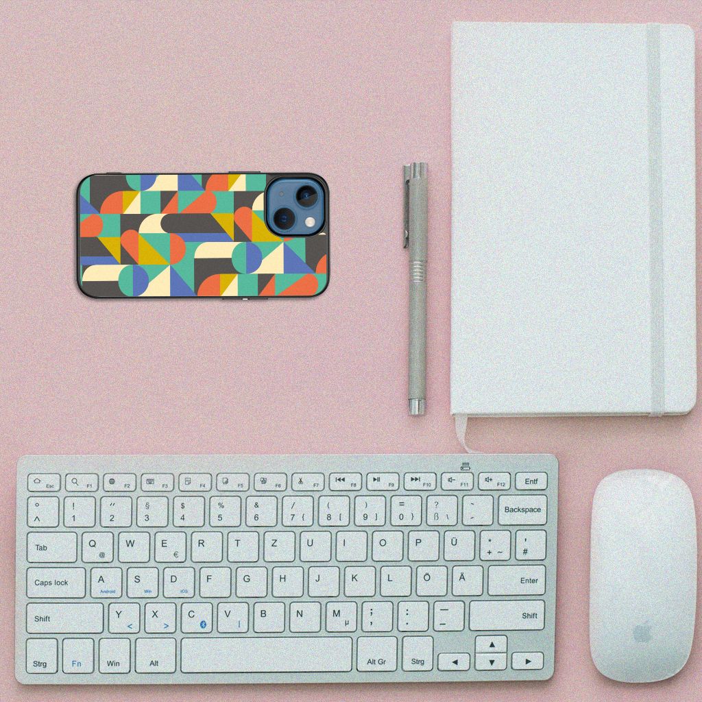 Apple iPhone 13 mini Back Case Funky Retro B2C Telecom