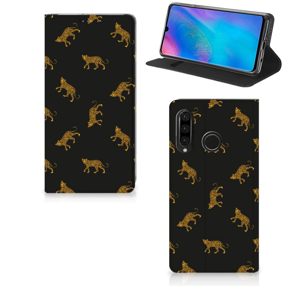 Hoesje maken voor Huawei P30 Lite New Edition Leopards