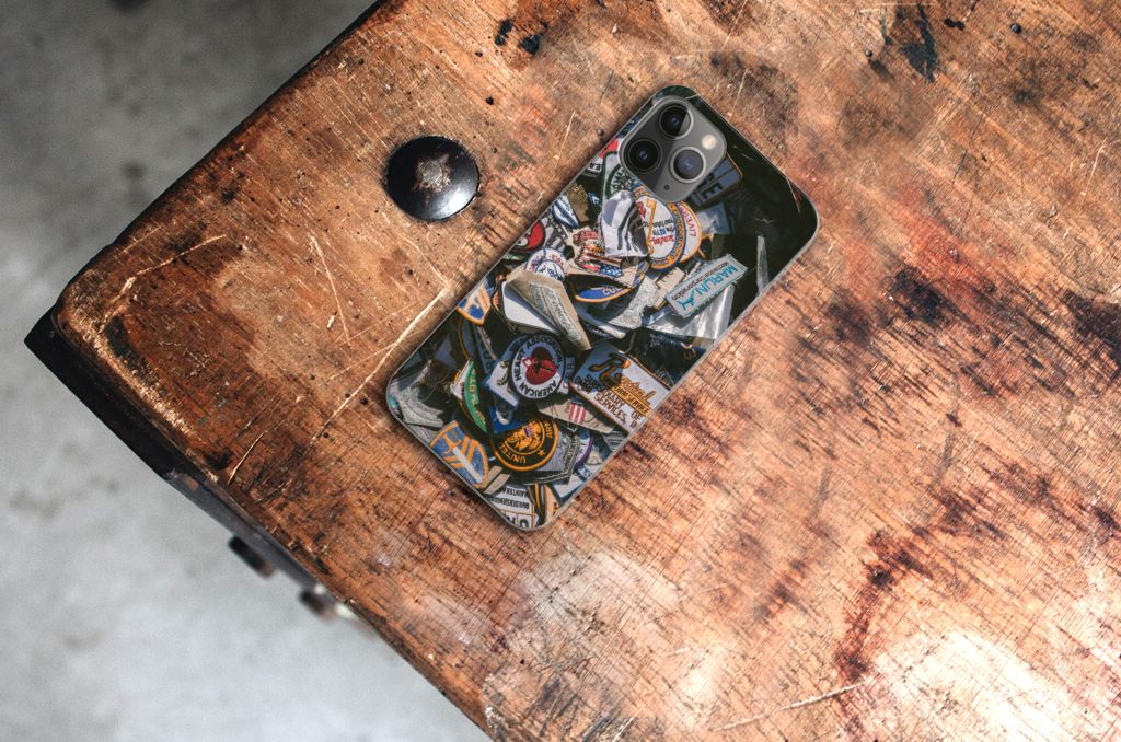Apple iPhone 11 Pro Siliconen Hoesje met foto Badges