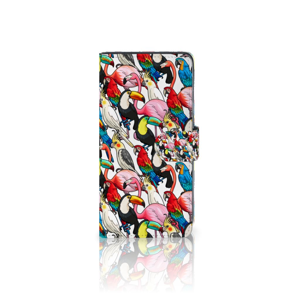 Xiaomi Mi Note 10 Lite Telefoonhoesje met Pasjes Birds