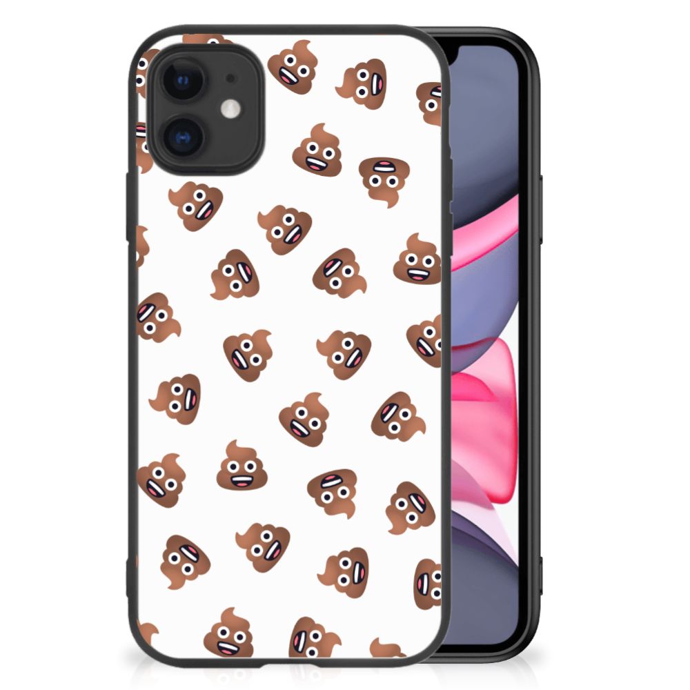 Back Case voor iPhone 11 Poep Emojis B2C Telecom