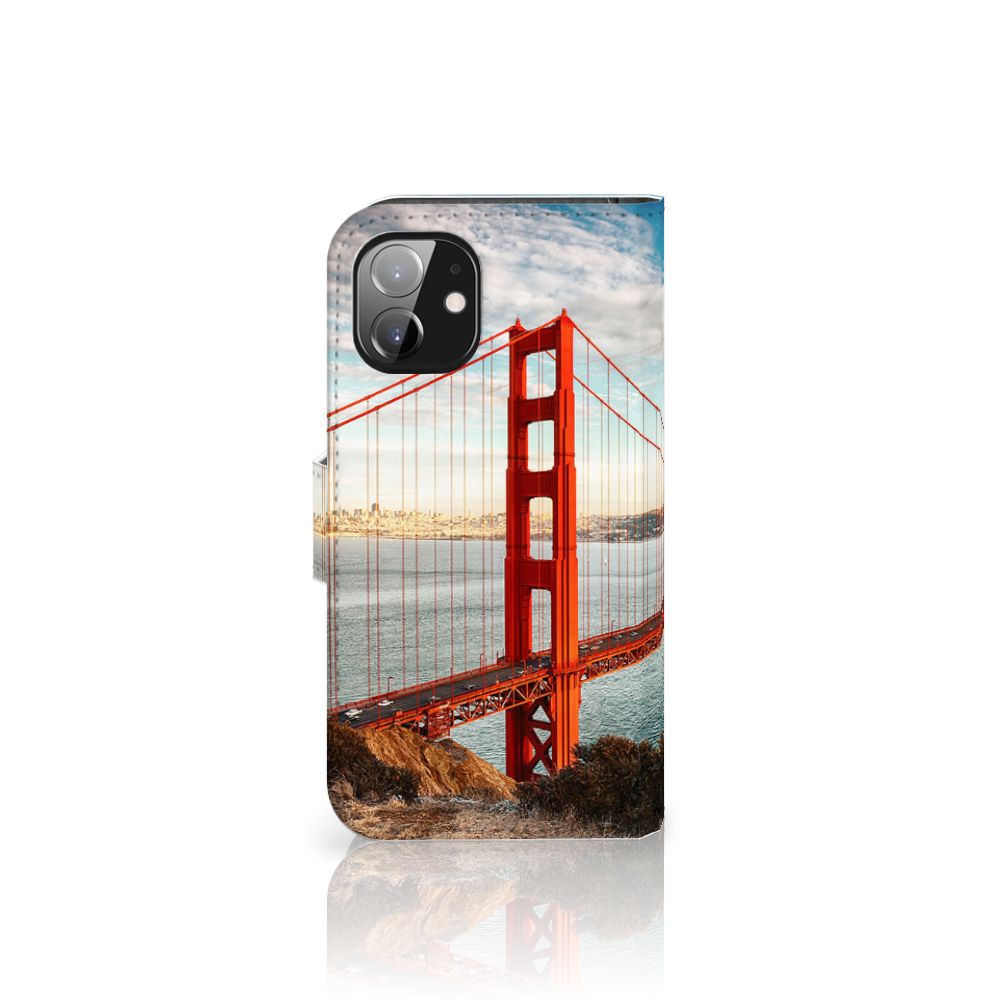 Apple iPhone 12 Mini Flip Cover Golden Gate Bridge