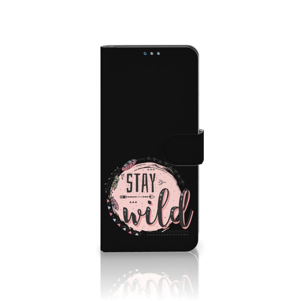 Motorola Moto G9 Plus Leuk Hoesje Boho Stay Wild