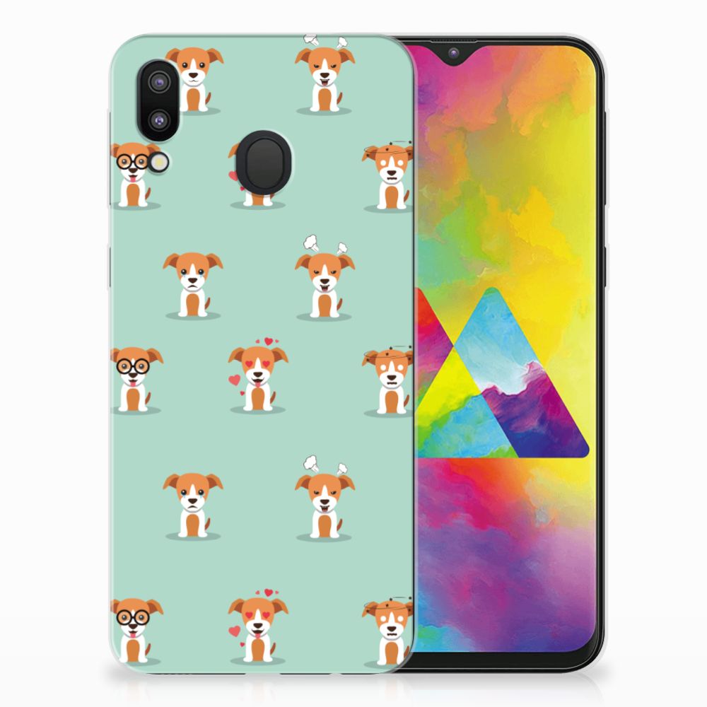 Samsung Galaxy M20 (Power) TPU Hoesje Pups