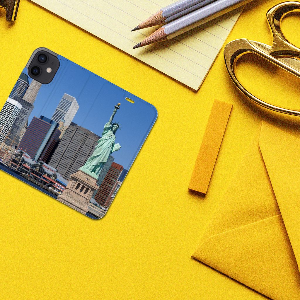 iPhone 12 Mini Book Cover Vrijheidsbeeld - B2C Telecom