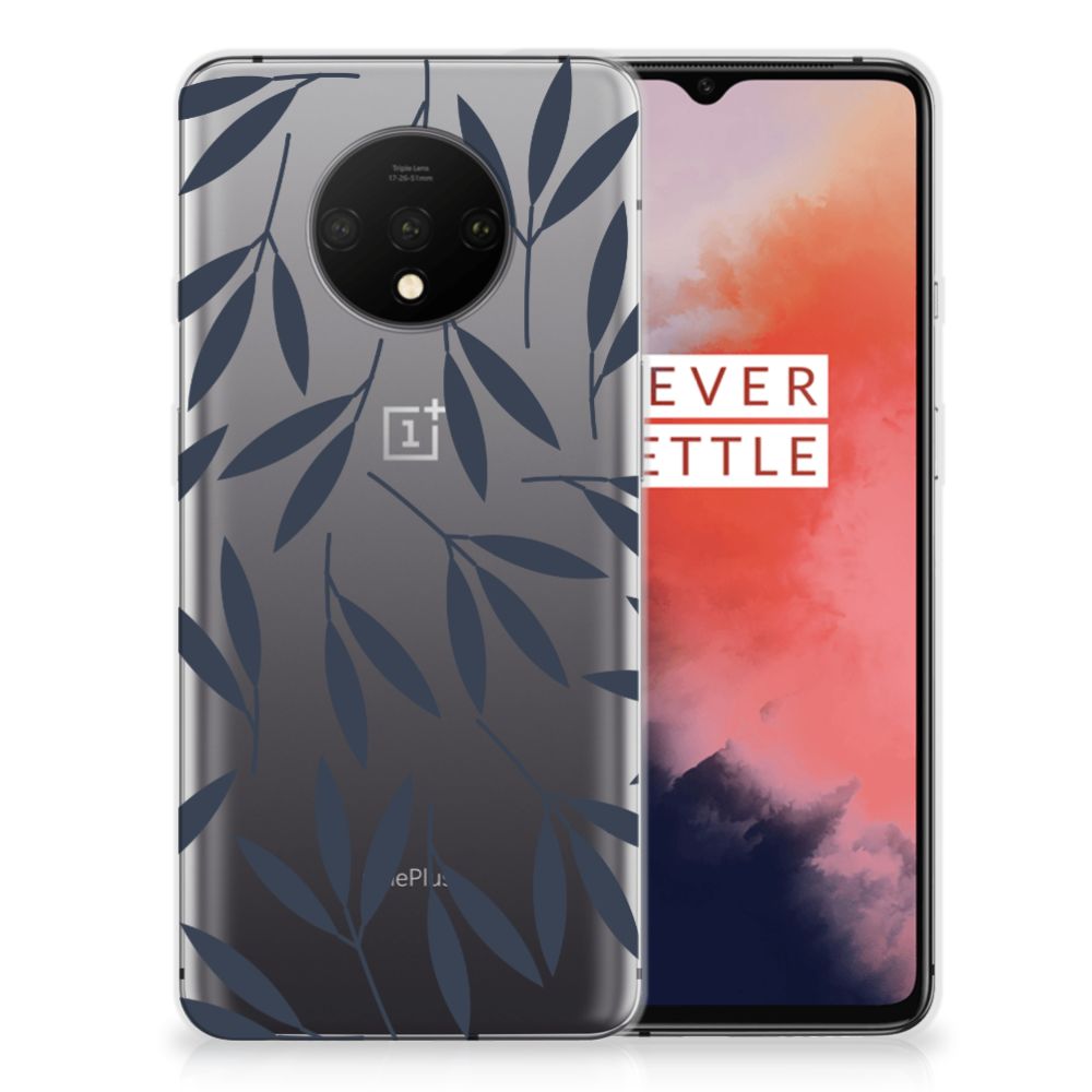 OnePlus 7T TPU Case Leaves Blue