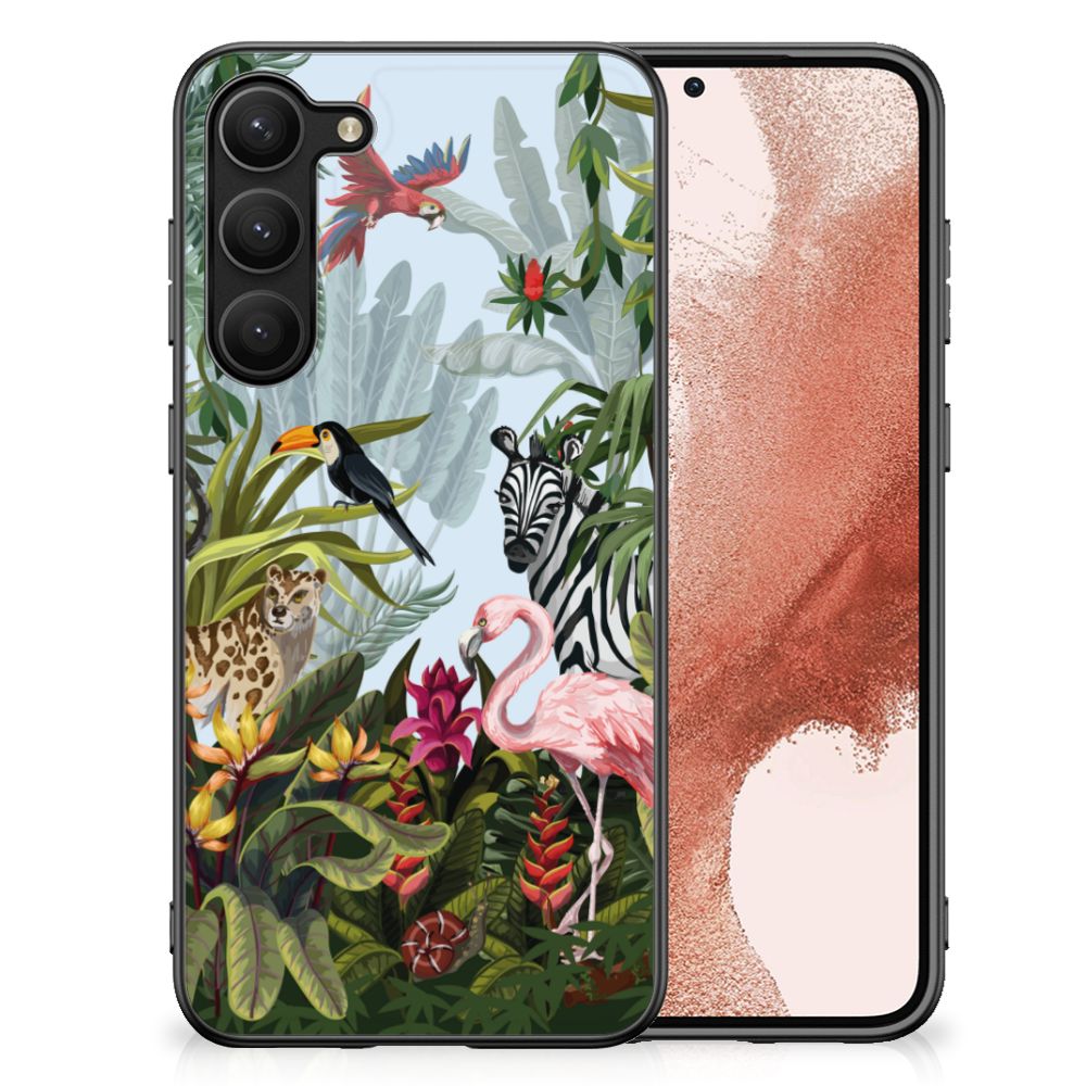 Dierenprint Telefoonhoesje voor Samsung Galaxy S23 Plus Jungle B2C Telecom