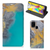 Samsung Galaxy M31 Standcase Marble Blue Gold