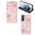 Samsung Galaxy S21 FE Smart Cover Pink Flowers - B2C Telecom