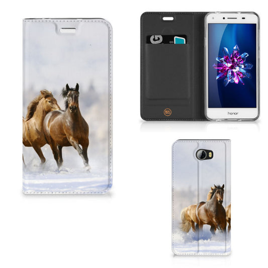 Huawei Y5 2 | Y6 Compact Hoesje maken Paarden