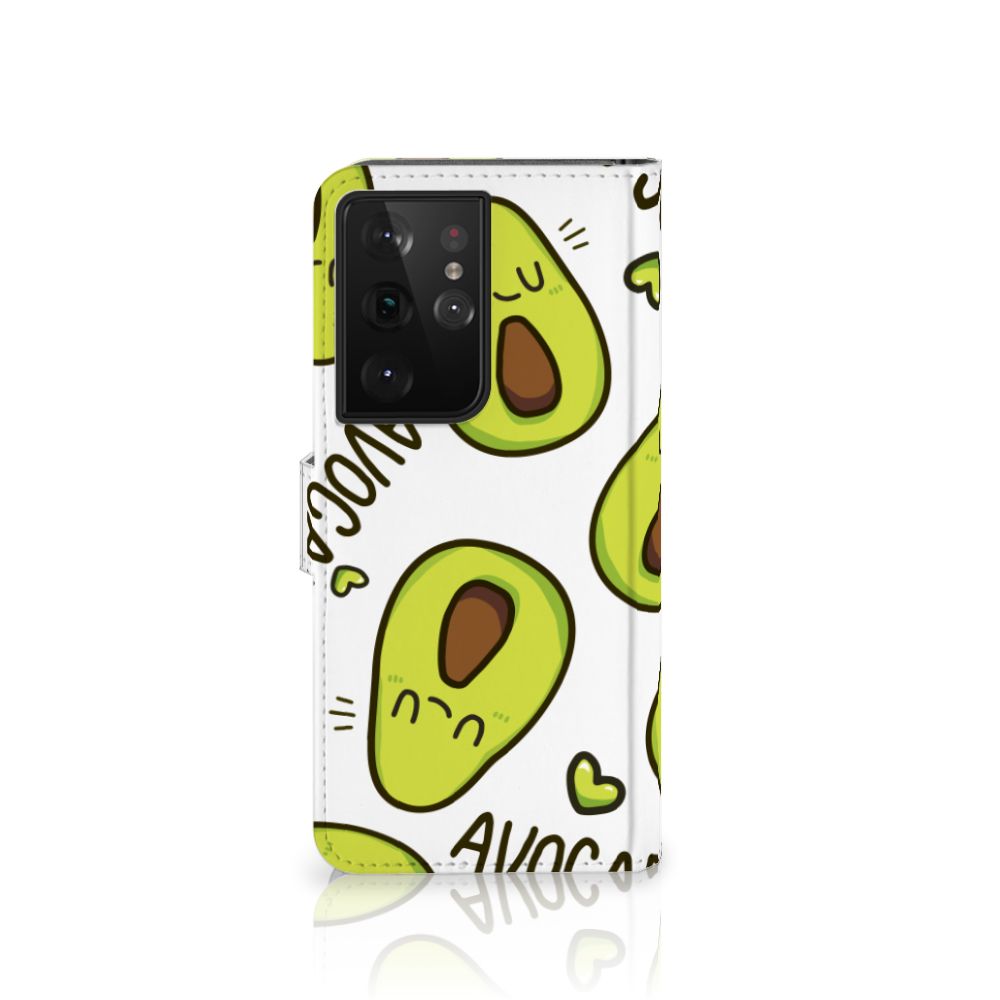 Samsung Galaxy S21 Ultra Leuk Hoesje Avocado Singing