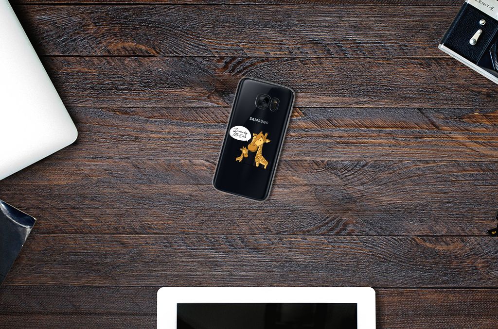 Samsung Galaxy S7 Telefoonhoesje met Naam Giraffe