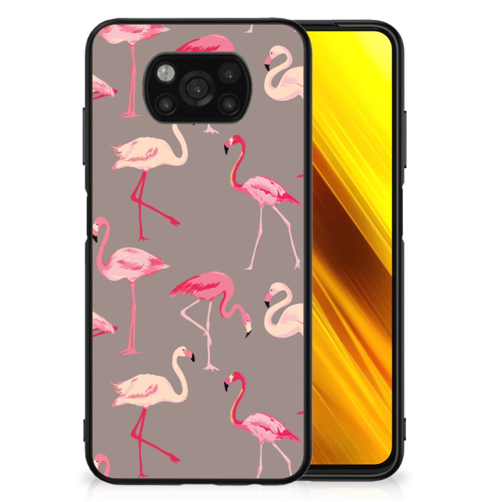 Xiaomi Poco X3 | X3 Pro Dierenprint Telefoonhoesje Flamingo