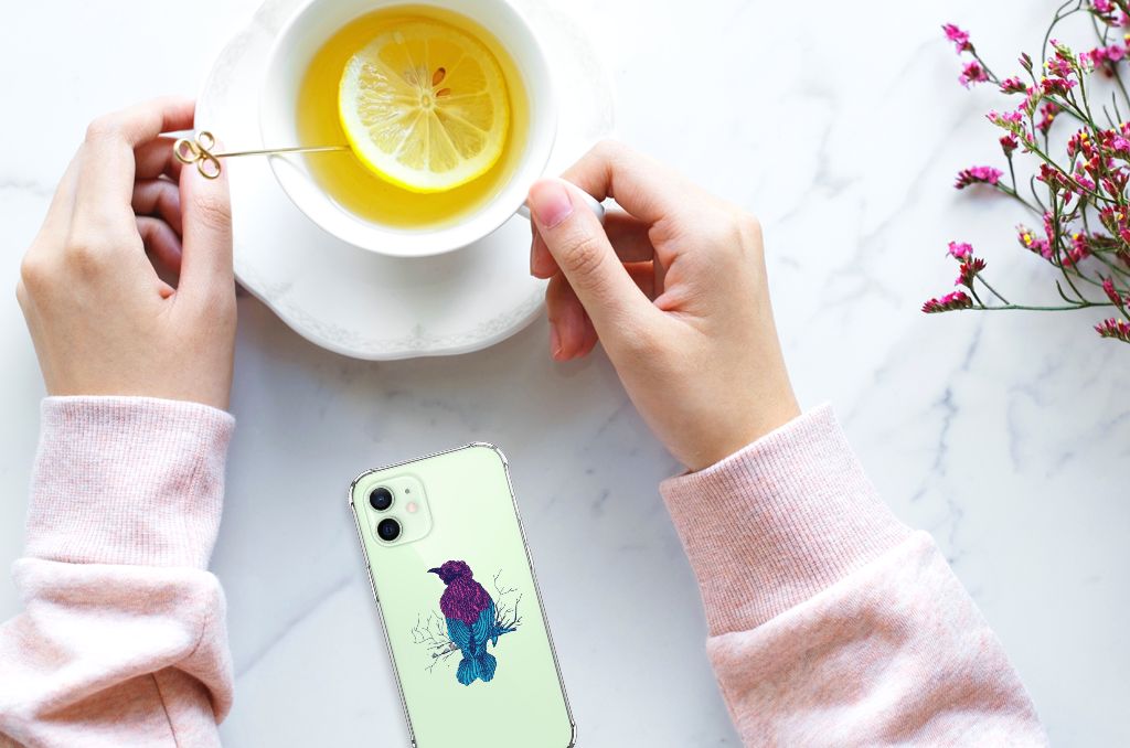 iPhone 12 Mini Stevig Bumper Hoesje Merel B2C Telecom