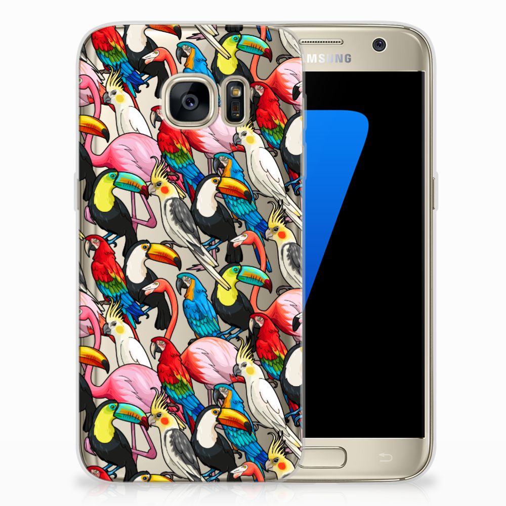 Samsung Galaxy S7 TPU Hoesje Birds
