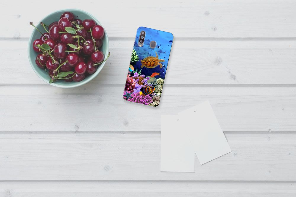 Samsung Galaxy M30 TPU Hoesje Vissen