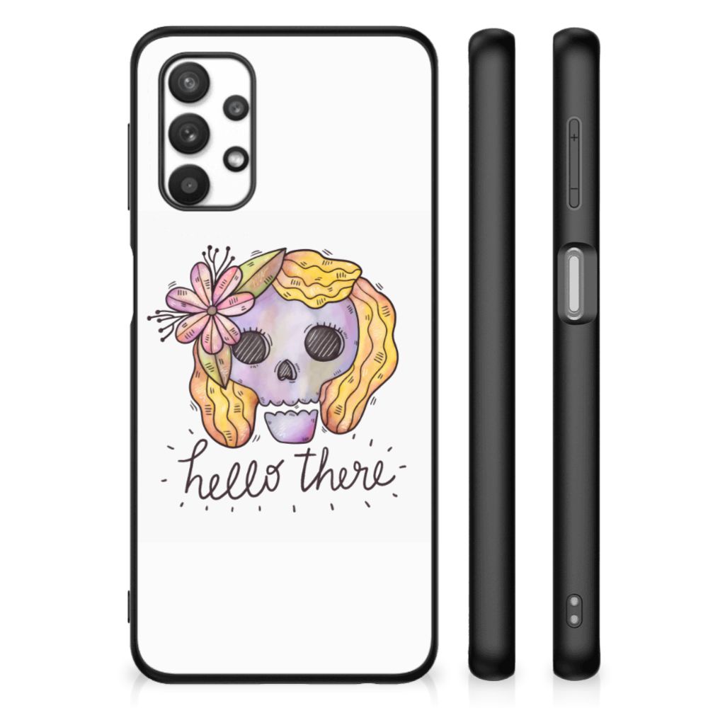 Telefoonhoesje Samsung Galaxy A32 5G Boho Skull B2C Telecom