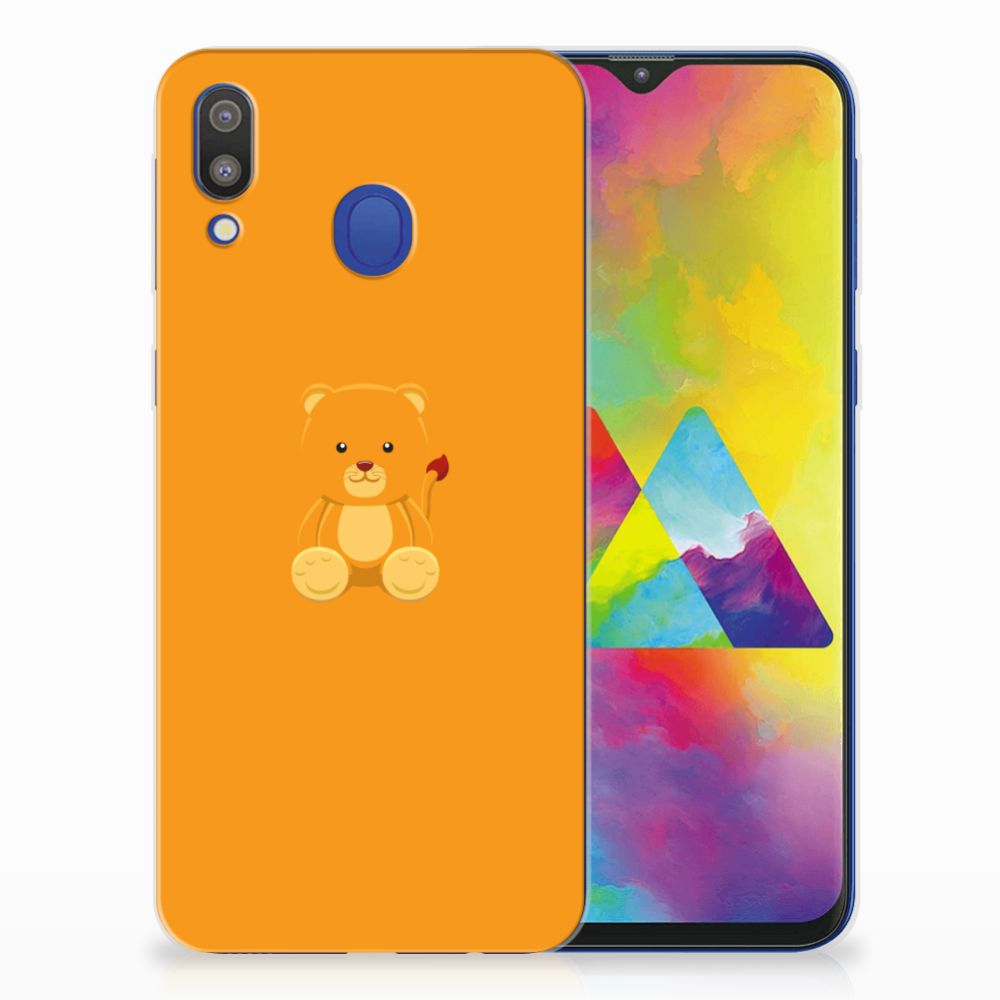 Samsung Galaxy M20 (Power) Telefoonhoesje met Naam Baby Beer