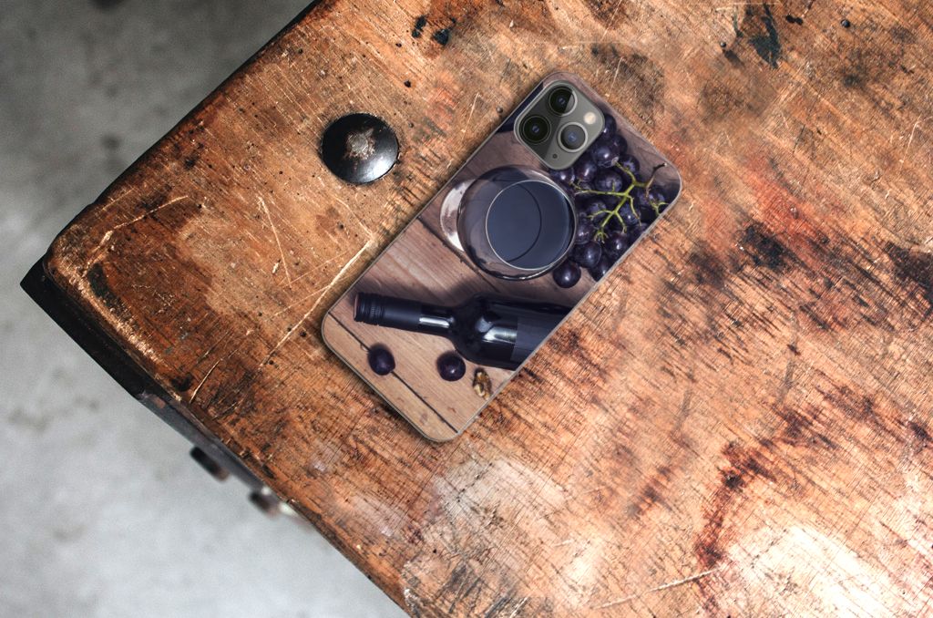 Apple iPhone 11 Pro Siliconen Case Wijn