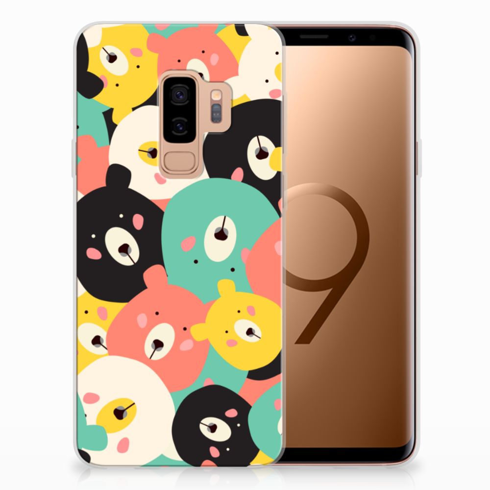 Samsung Galaxy S9 Plus Telefoonhoesje met Naam Bears