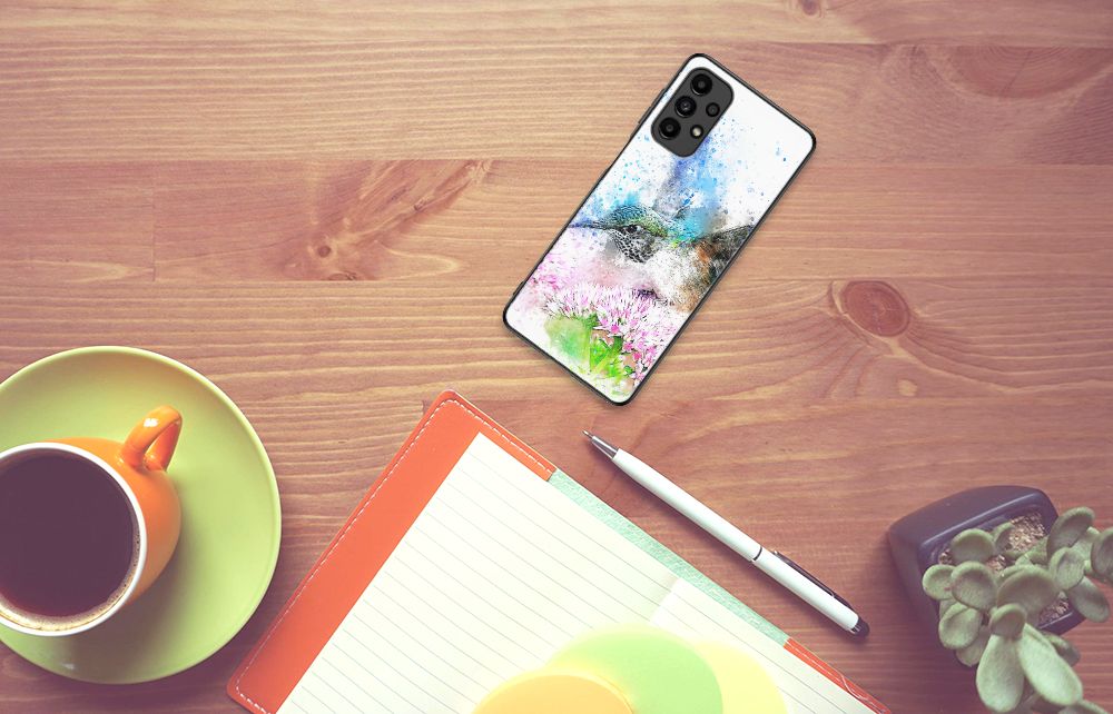 Kleurrijke Telefoonhoesje Samsung Galaxy A13 4G Vogel B2C Telecom