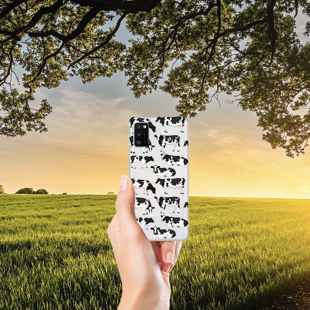 Samsung Galaxy A41 TPU Hoesje Koetjes B2C Telecom