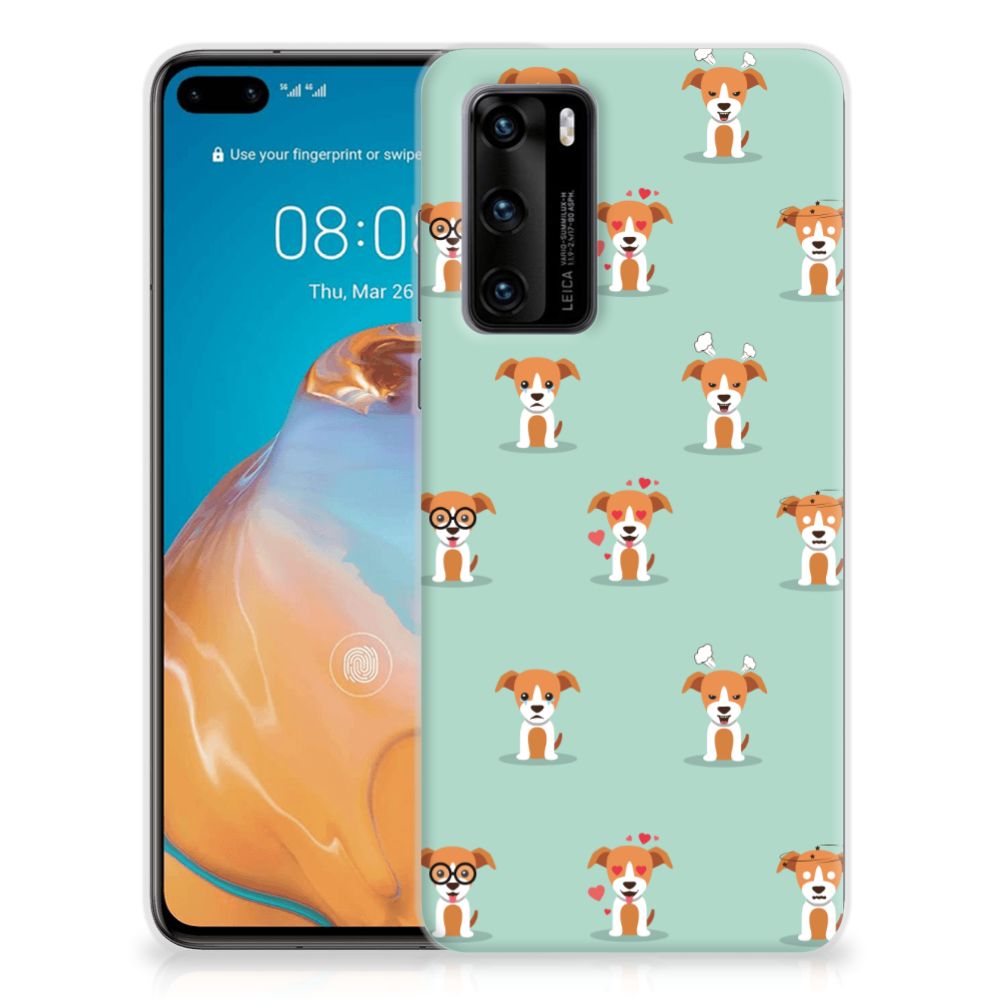 Huawei P40 TPU Hoesje Pups B2C Telecom