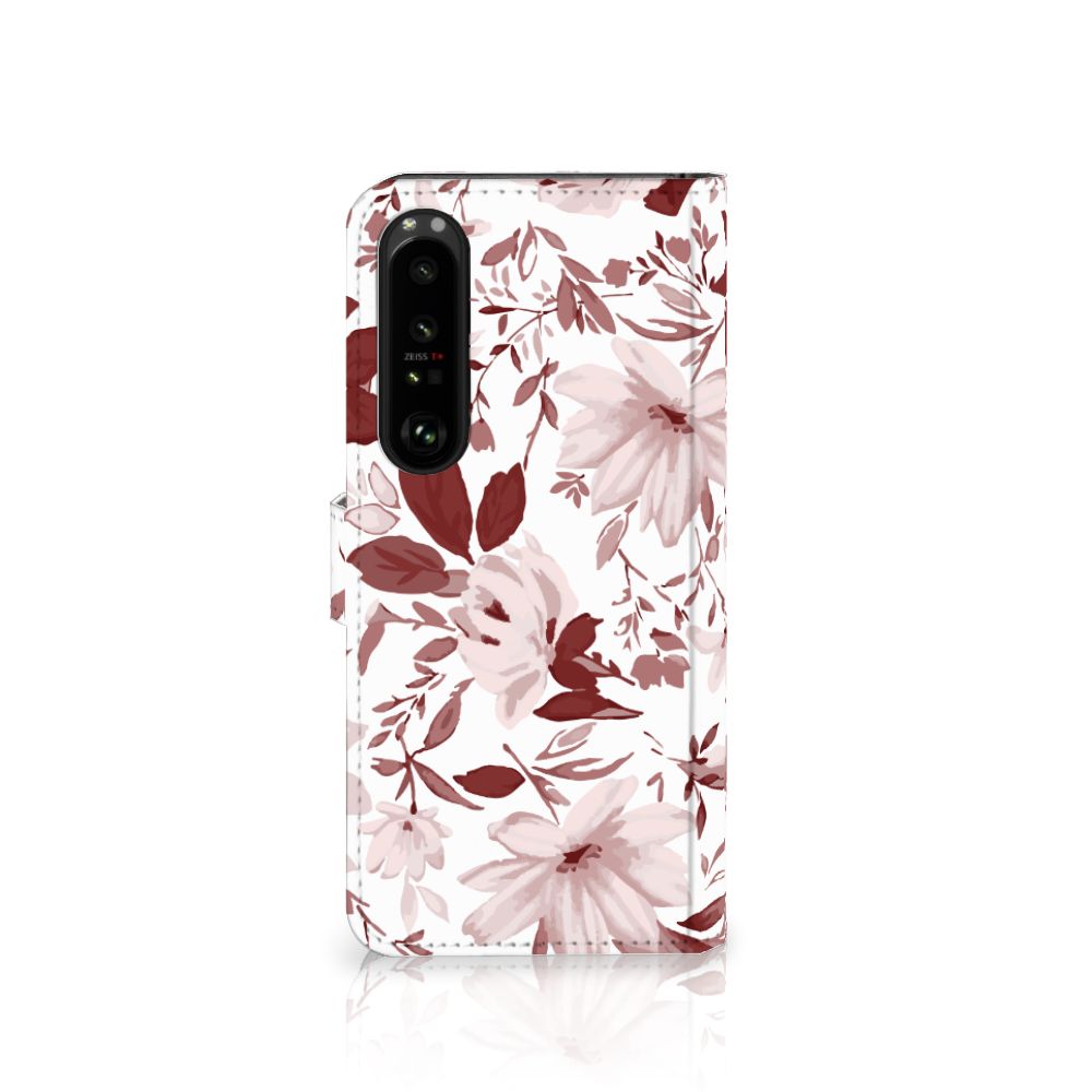 Hoesje Sony Xperia 1 IV Watercolor Flowers