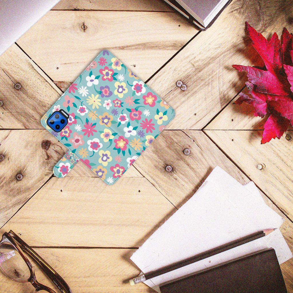 Motorola Moto G 5G Plus Hoesje Flower Power