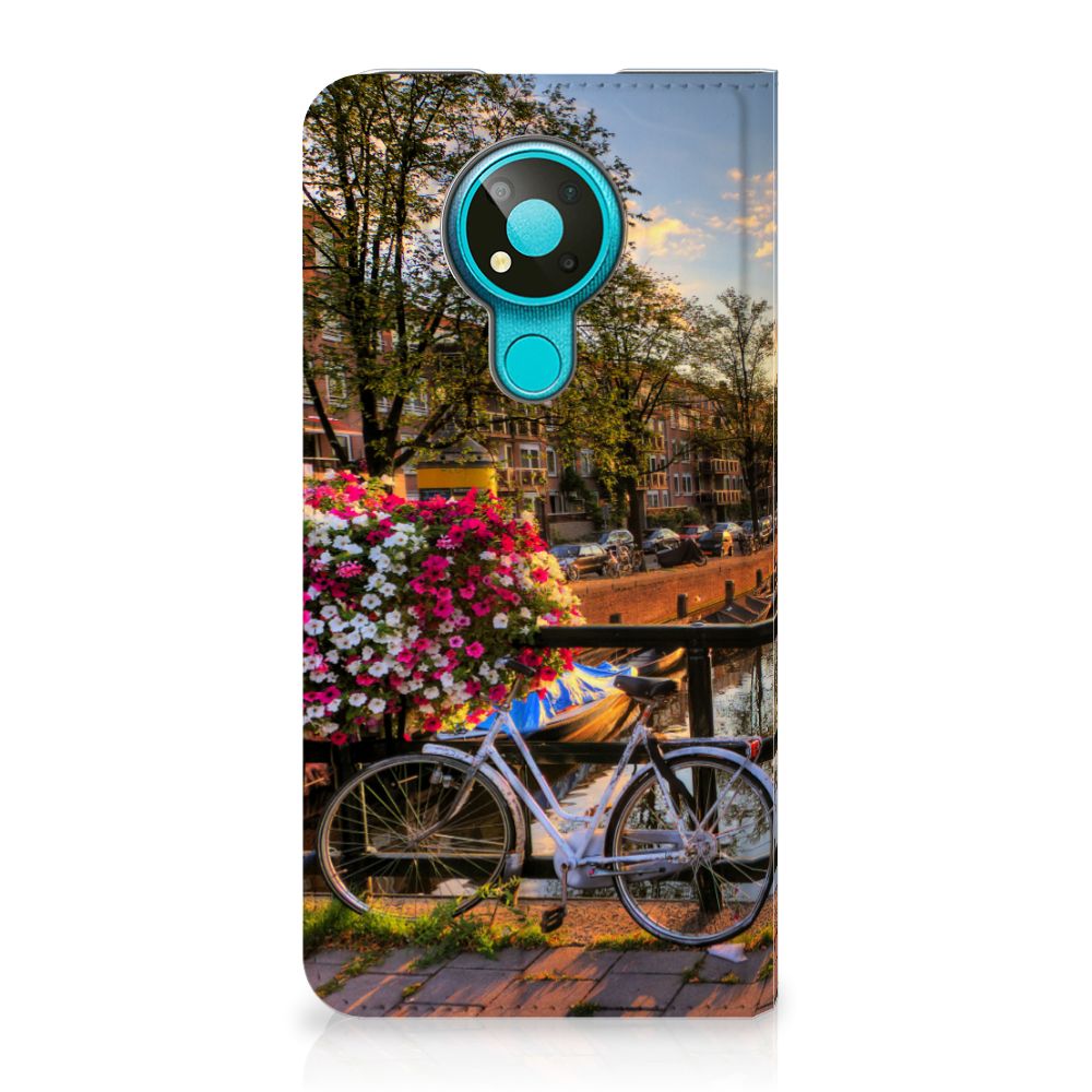 Nokia 3.4 Book Cover Amsterdamse Grachten - B2C Telecom