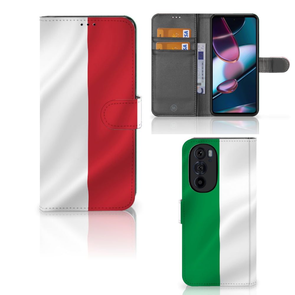 Motorola Edge 30 Pro Bookstyle Case Italië