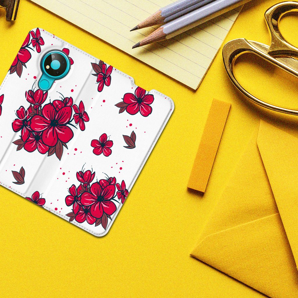 Nokia 3.4 Smart Cover Blossom Red - B2C Telecom