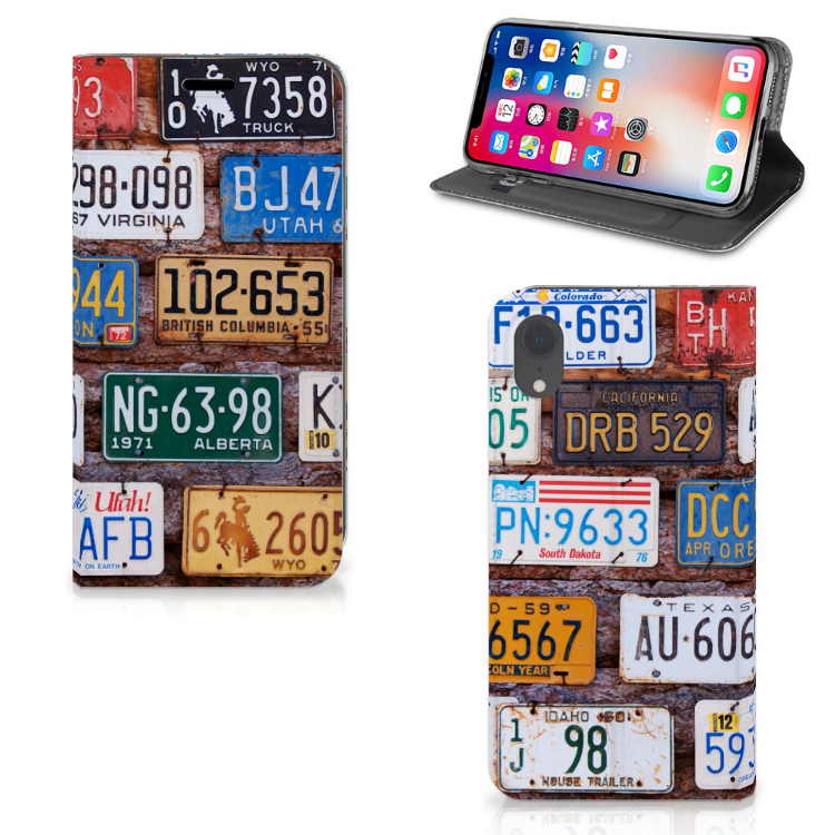 Apple iPhone Xr Stand Case Kentekenplaten