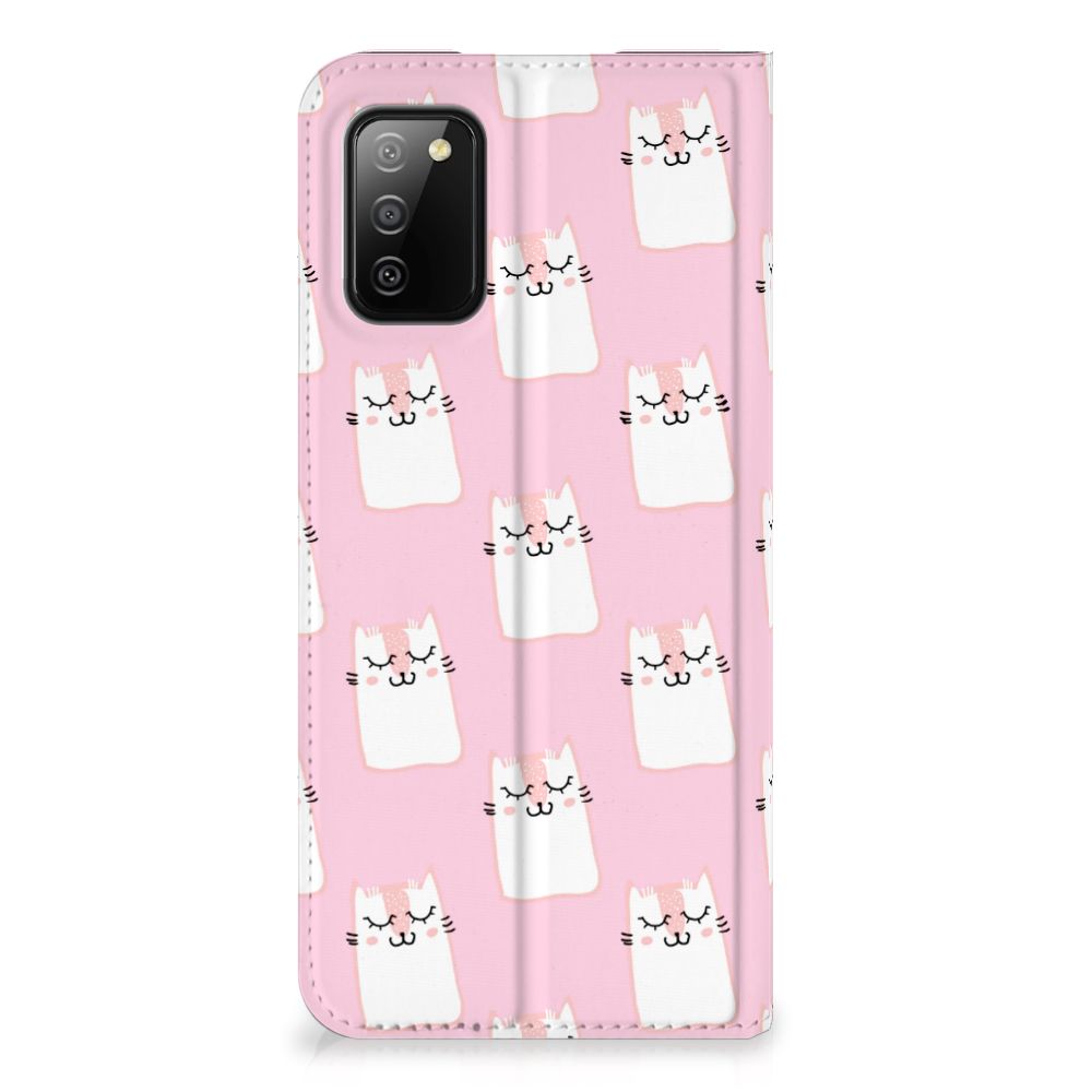 Samsung Galaxy M02s | A02s Hoesje maken Sleeping Cats - B2C Telecom