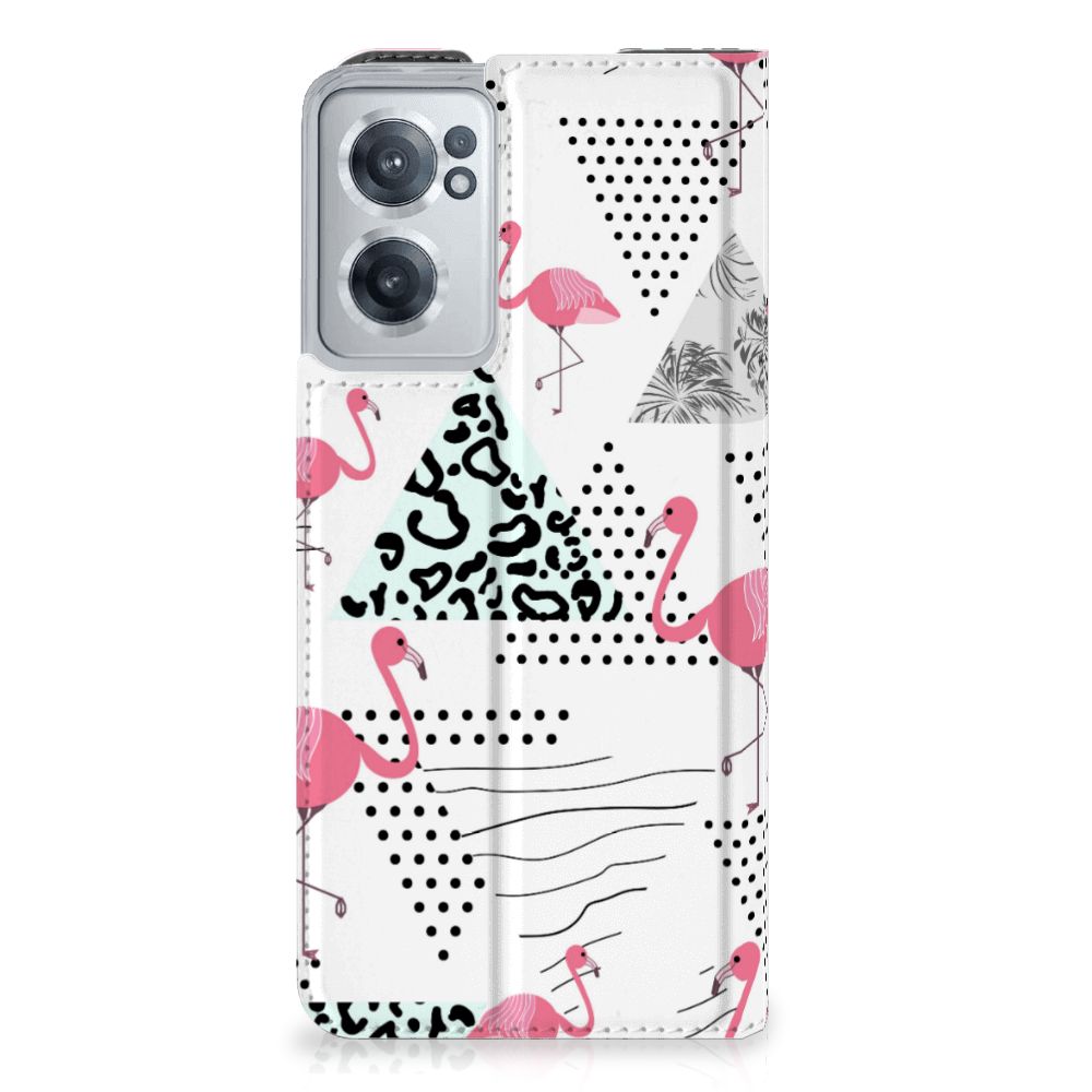 OnePlus Nord CE 2 5G Hoesje maken Flamingo Triangle - B2C Telecom